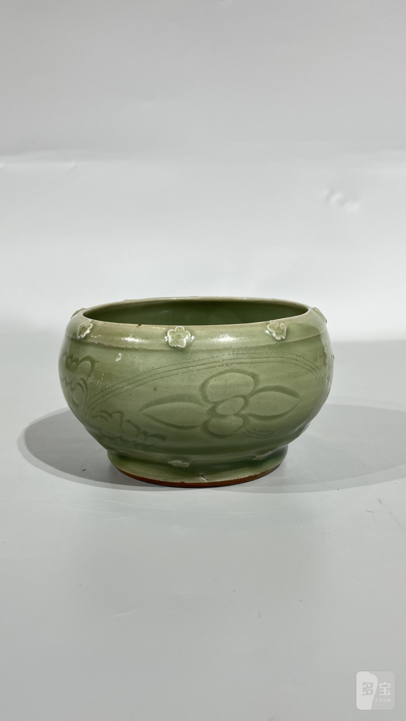 明 龙泉梅花钵 - 图2